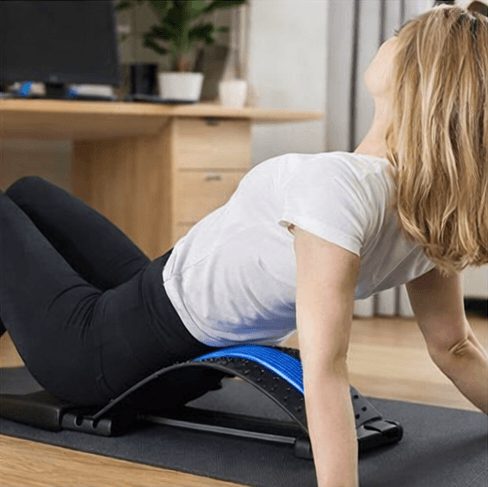 Rygstrækker med massagepunkter