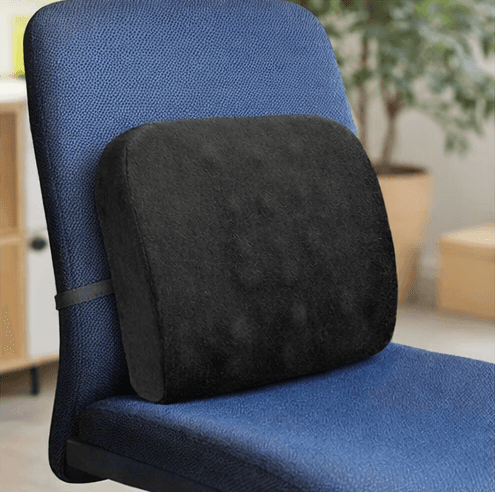 Memory foam pude vist fra siden